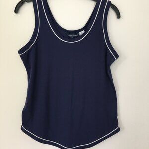 Ladies' Navy Blue Tank Top Sz. XL